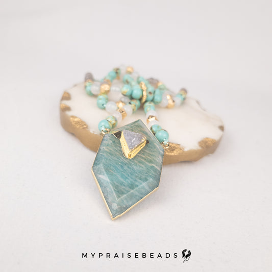 Turquoise & Sea Sediment Tasbih