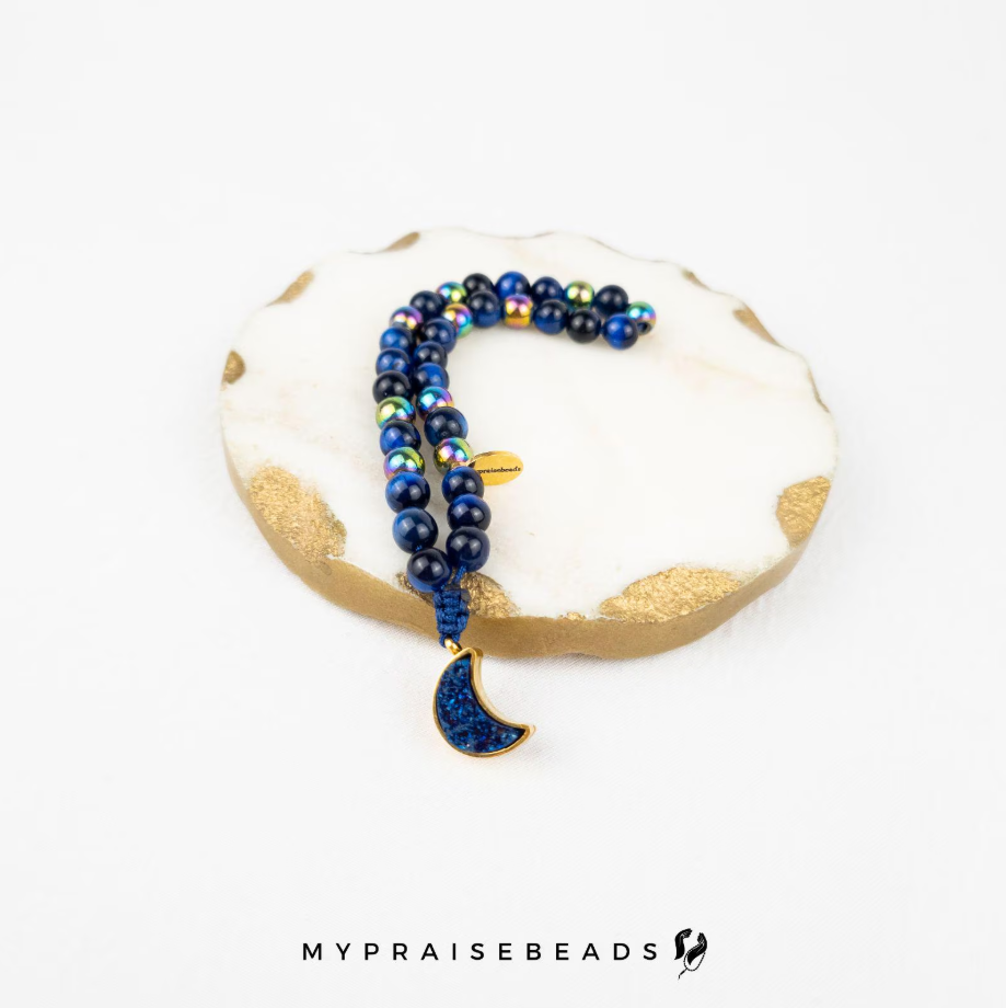 Tiger Eye Moon Tasbih