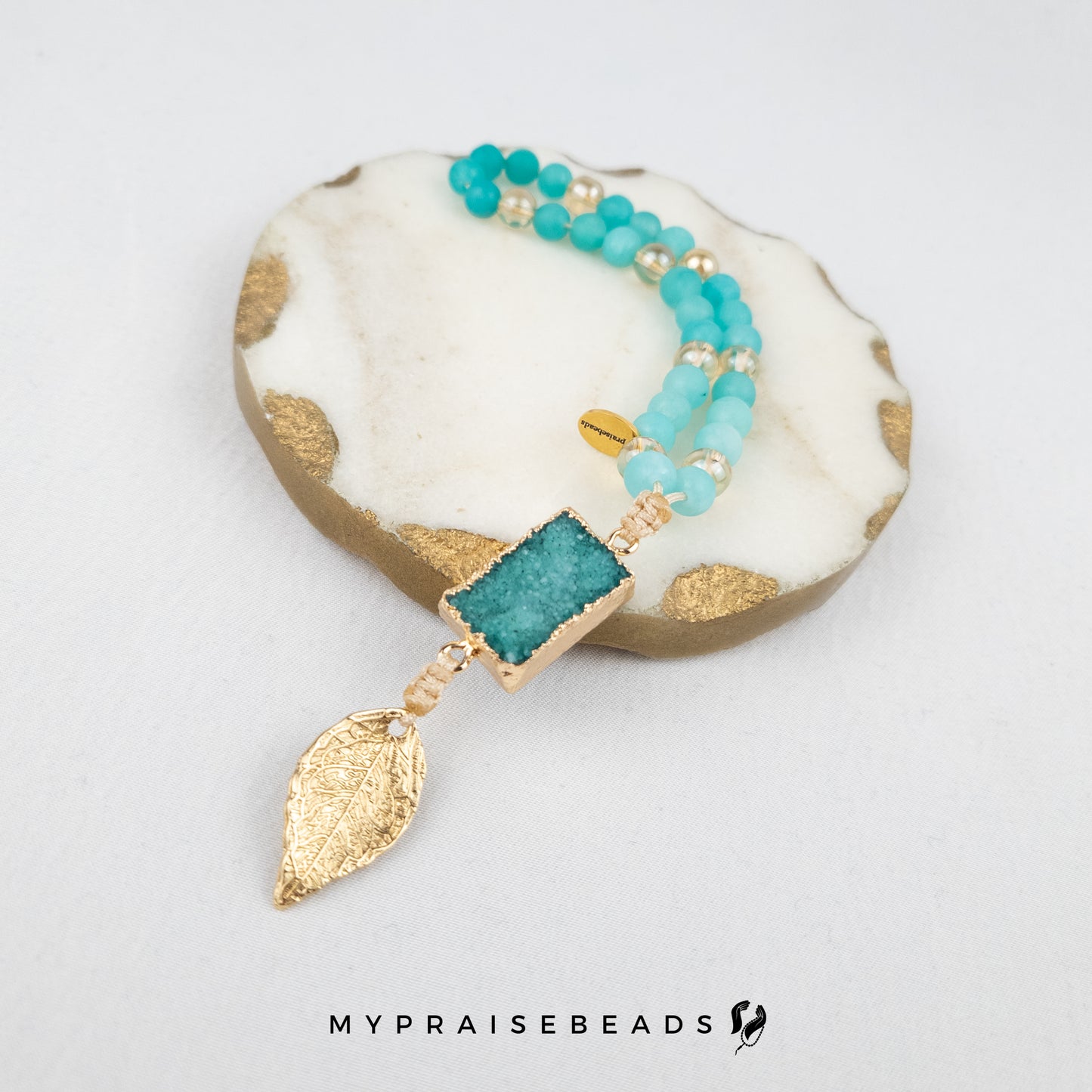 Ombre Amazonite Tasbih