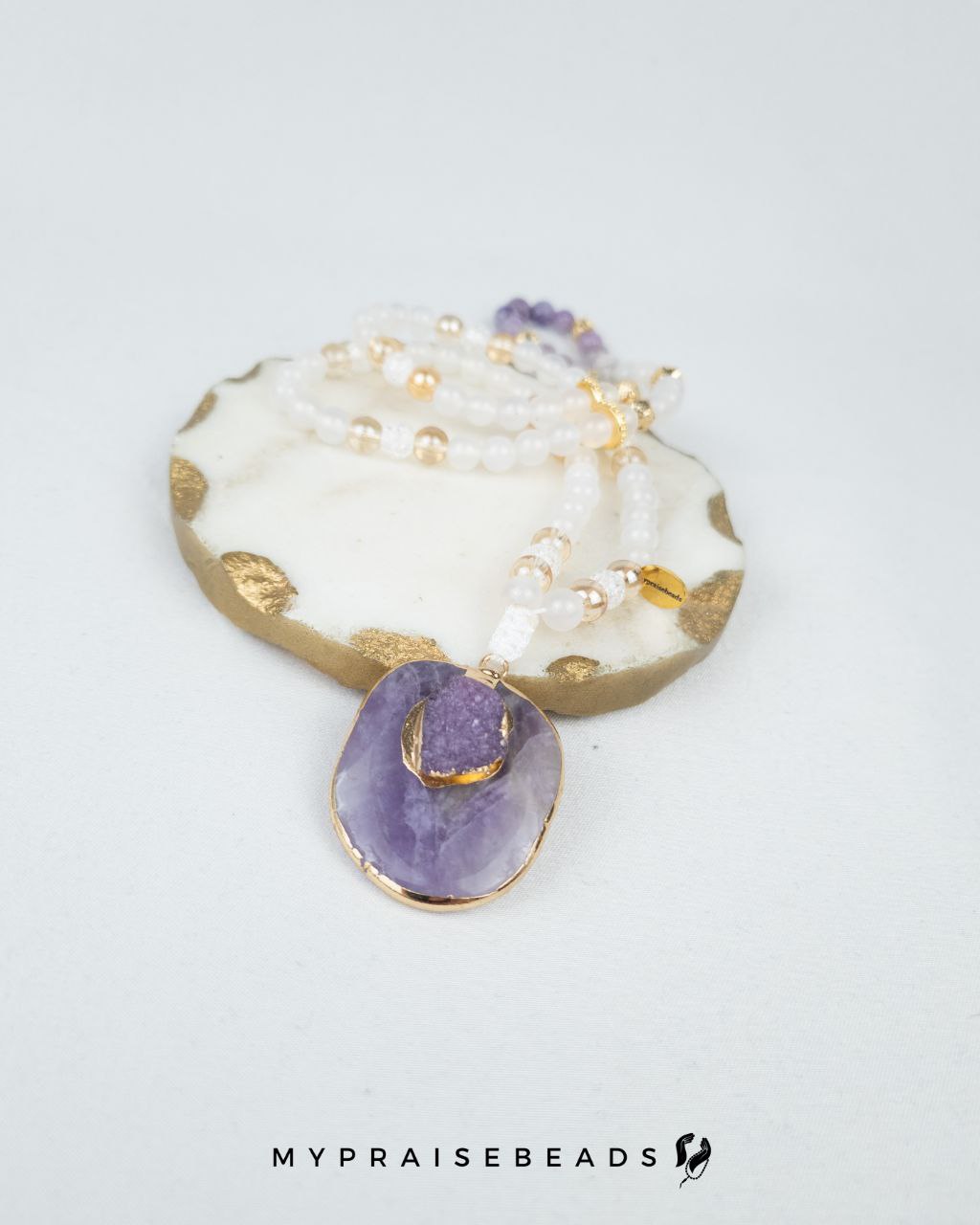 Ombre Amethyst Tasbih