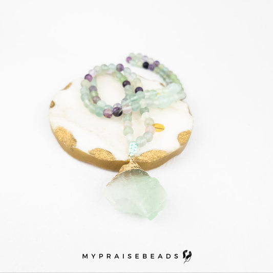 Fluorite Tasbih